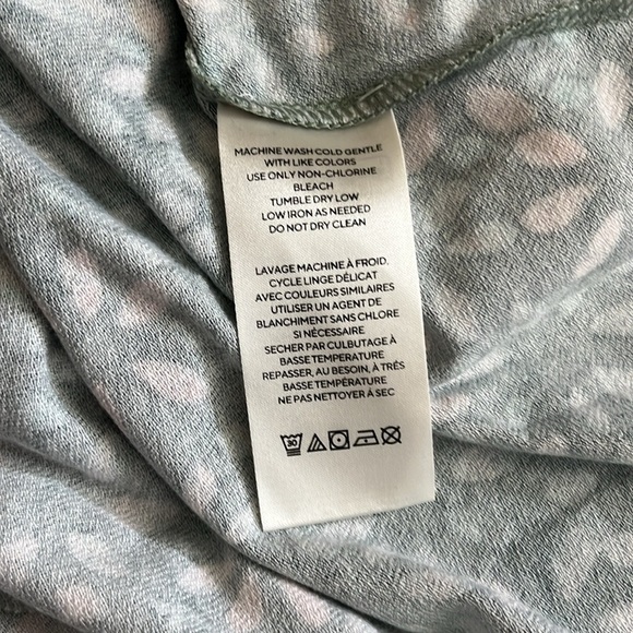 🆕 Free People Shayla Wrap Midi Dress Mint Combo Color Size Small - Picture 10 of 12